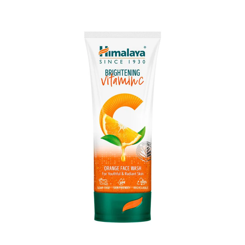 Himalaya Brightening Vitamin C Orange Face Wash-100ml